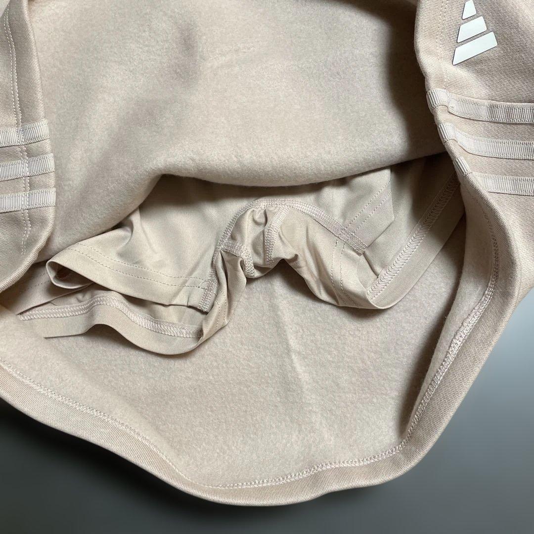 アディダスゴルフ　長袖トレーナー&スカート裏起毛セットアップ　スリーライン