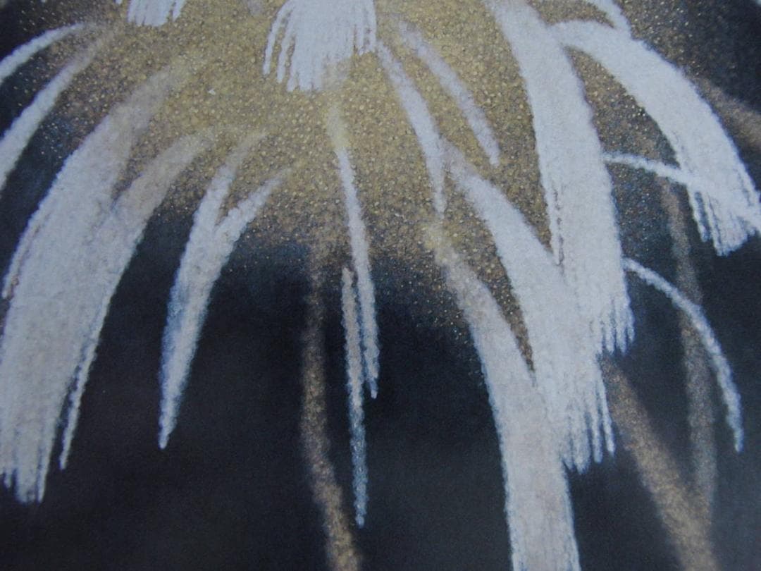 大山忠作、【光散華】、希少な額装用画集より、新品額装付