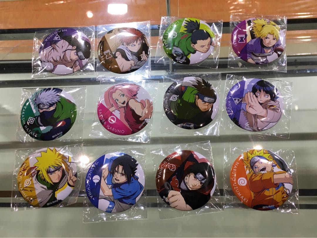 NARUTO トレーディング缶バッジ ジャンプフェスタ2017 ぴえろ