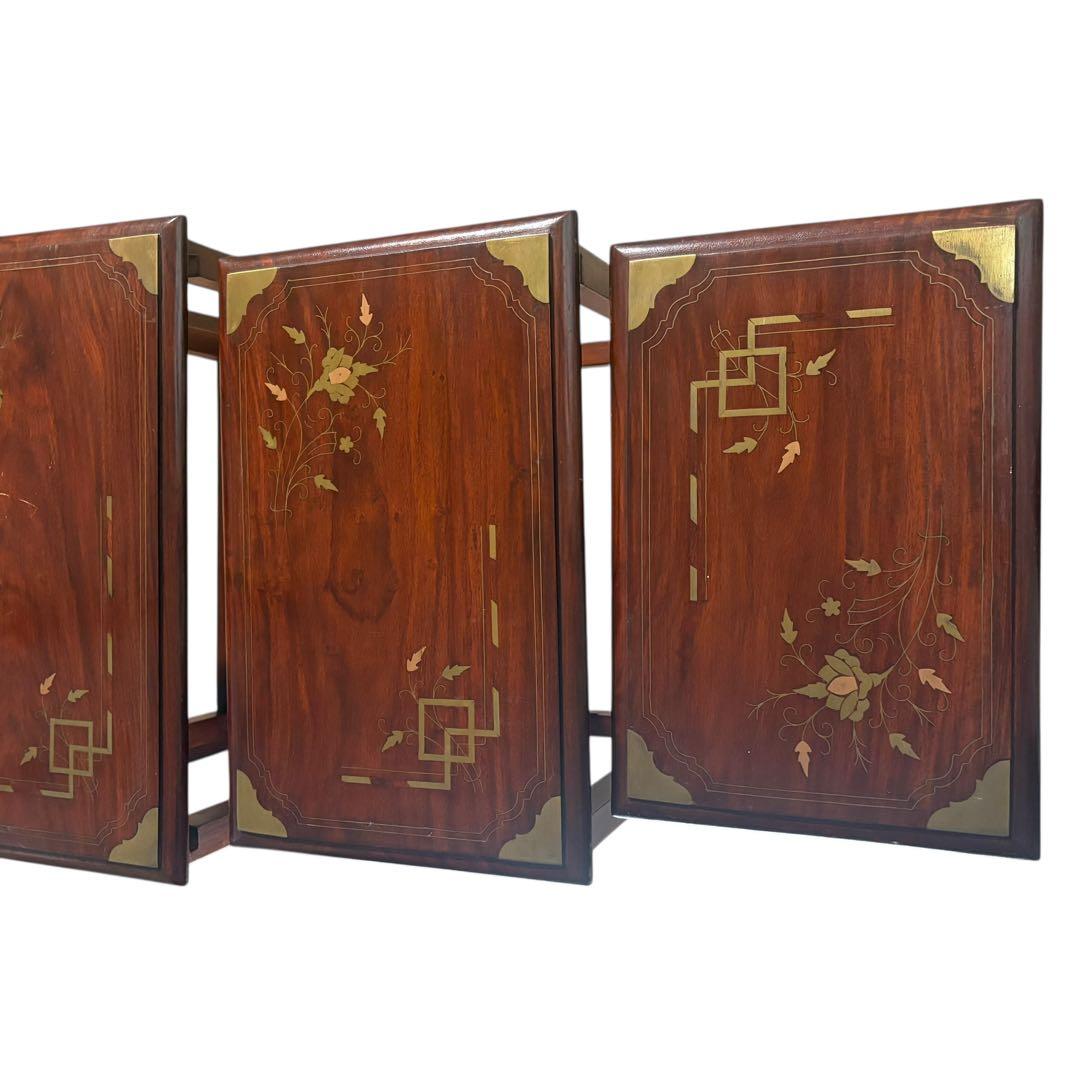 ネストテーブル 4連 4つ組 サイドテーブル ナイトテーブル ヴィンテージ家具