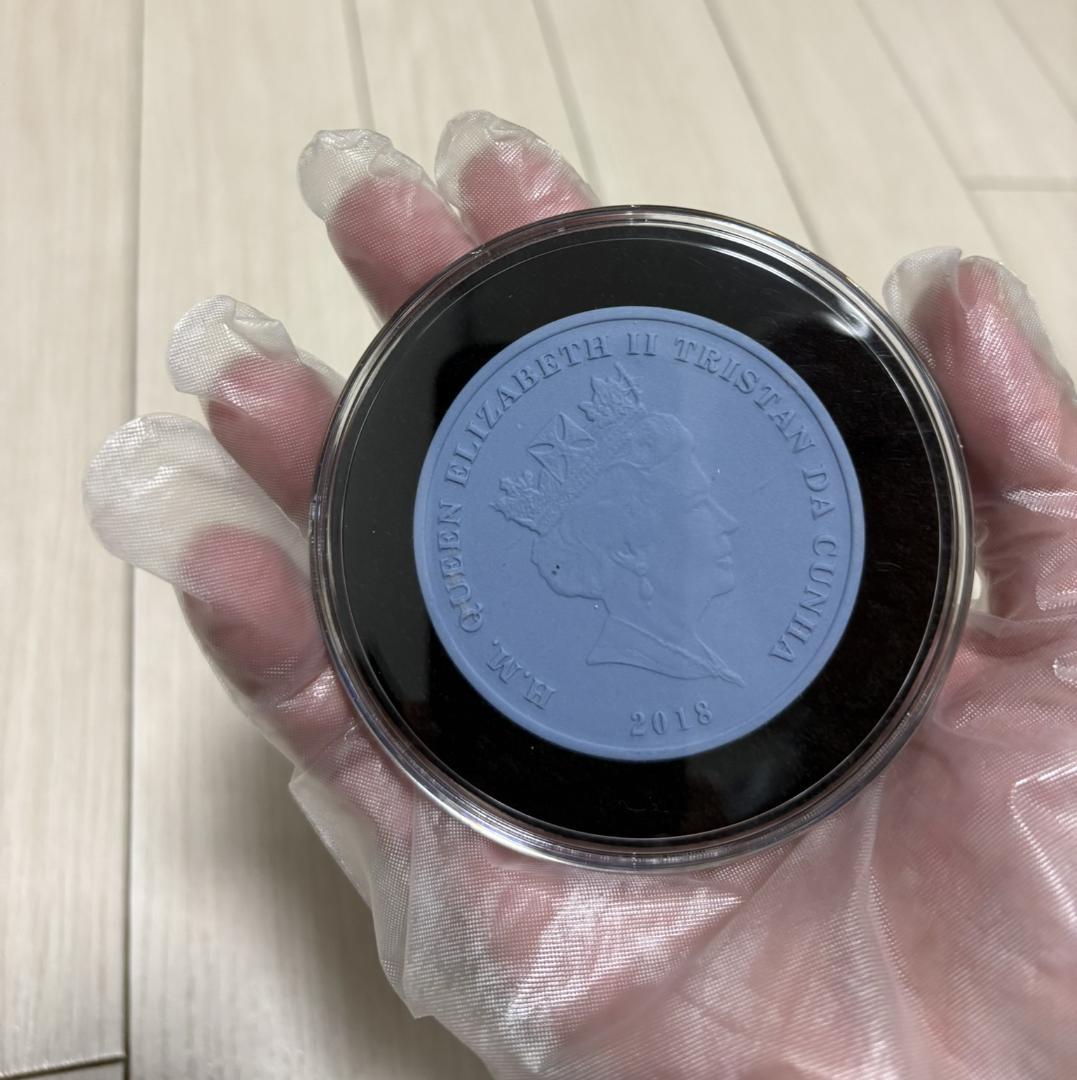 【新品】ウエッジウッド スリーグレイセス　2018トリスタンダクーニャ　陶貨