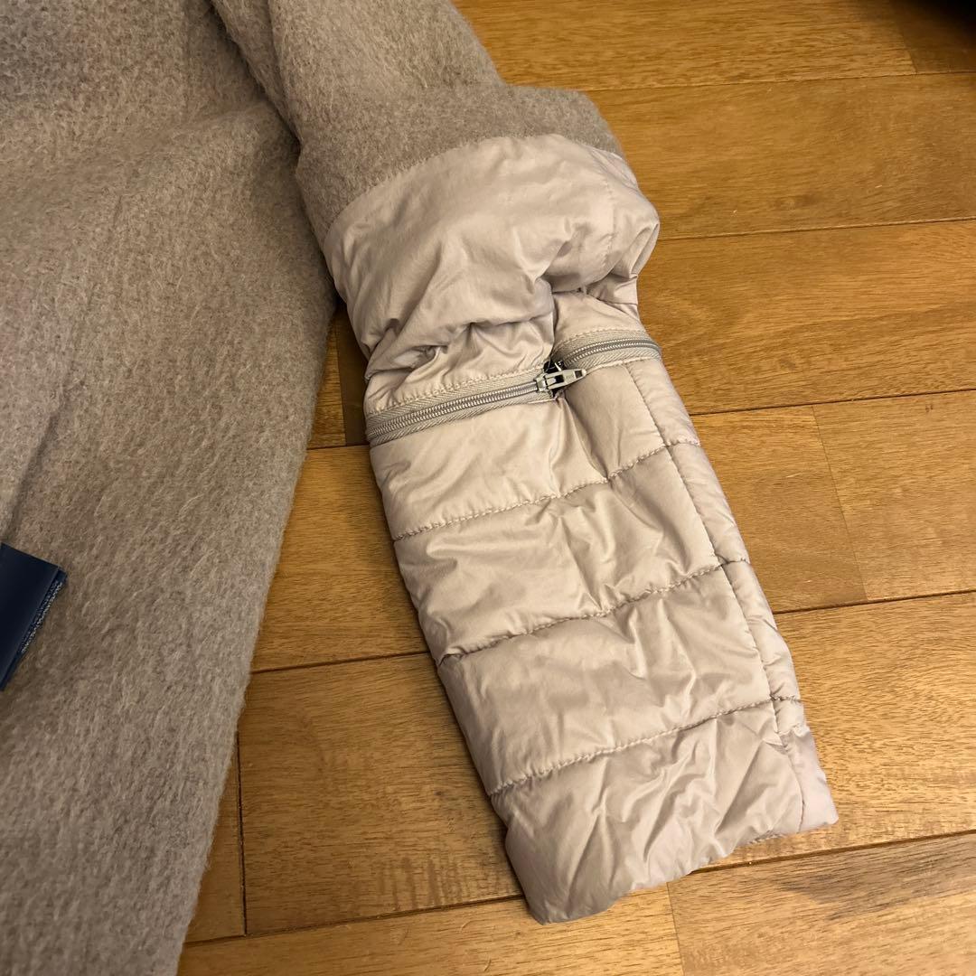 【HERNO】 ライトグレー チェスターコート 42