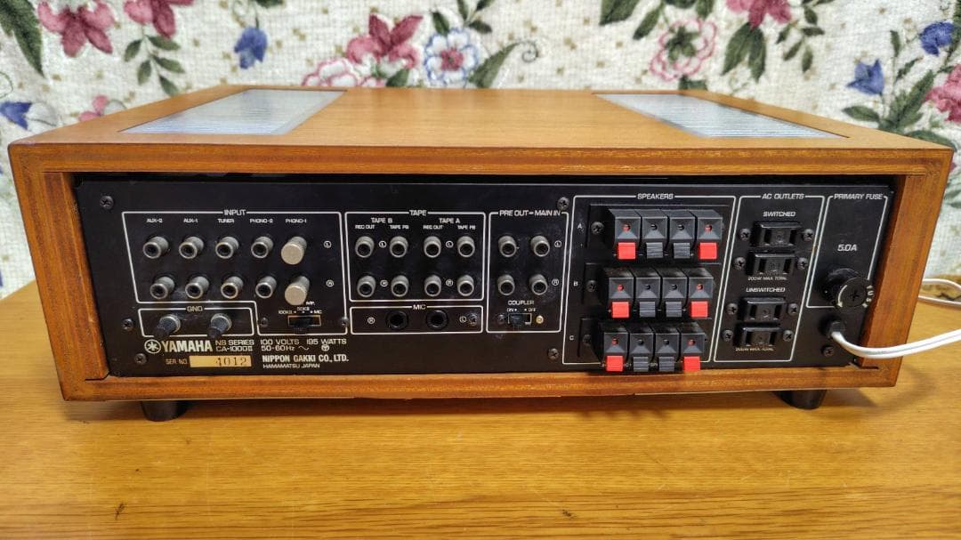 プリメインアンプ YAMAHA CA-1000Ⅱ ヤマハ パワーアンプ