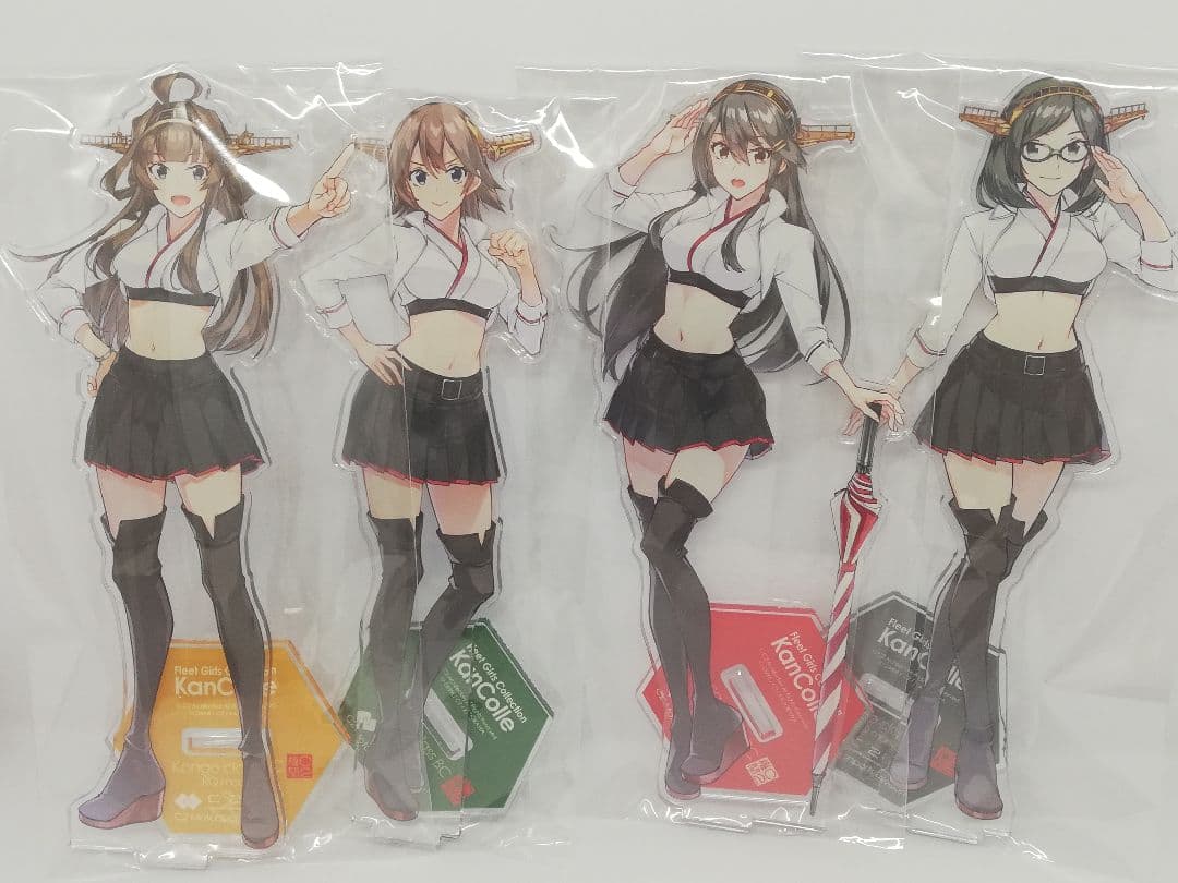 艦これ 富士スピードウェイ アクリルスタンド 金剛 比叡 榛名 霧島