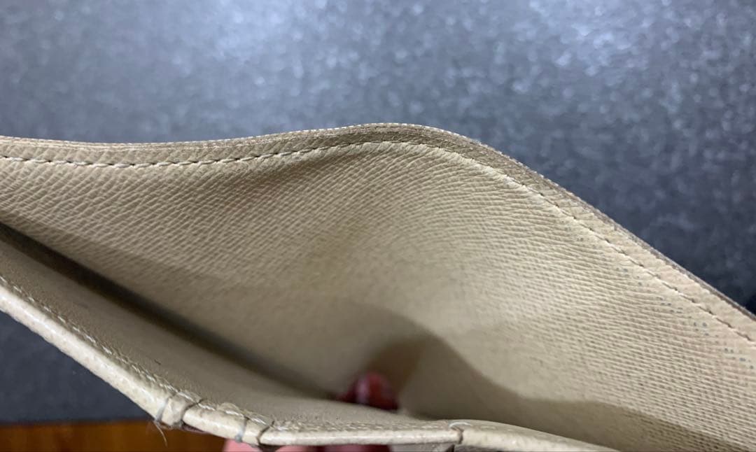 直営店購入　ルイヴィトン　ポルトフォイユヴィエノワ　ダミエアズール　折り財布