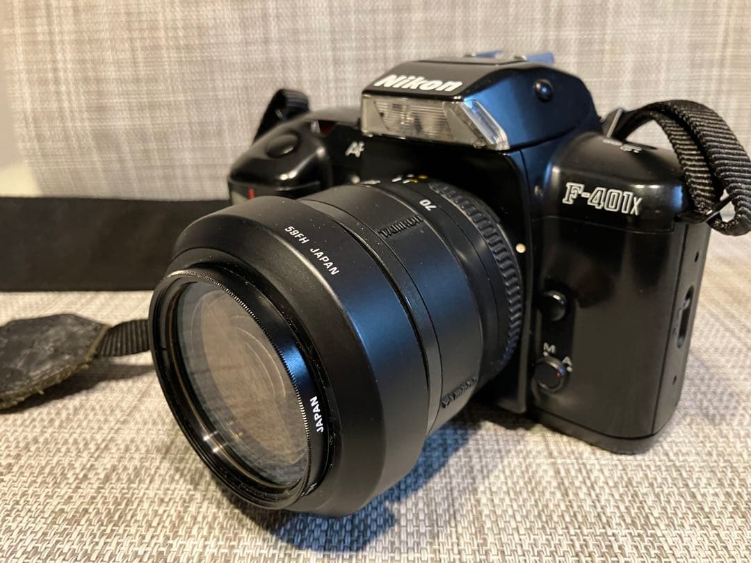 NikonF401x レンズ2、バック付、値段相談ok