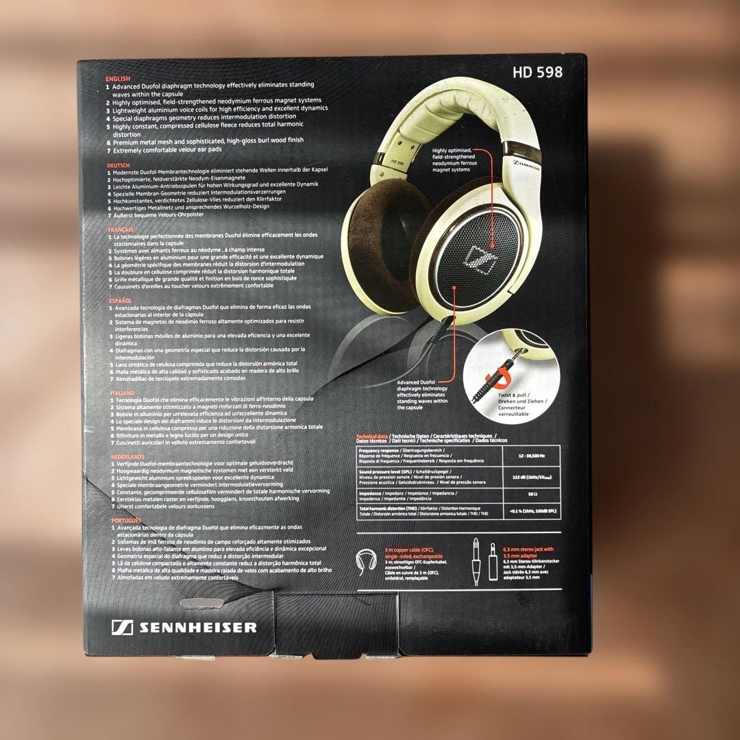 極美品‼️ゼンハイザーHD598