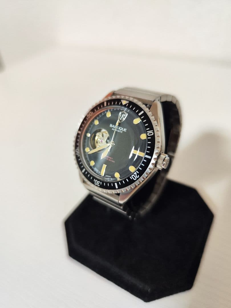 Bamiki専用バロック BA3005S-02BR ダイバーズ 自動巻き 腕時計