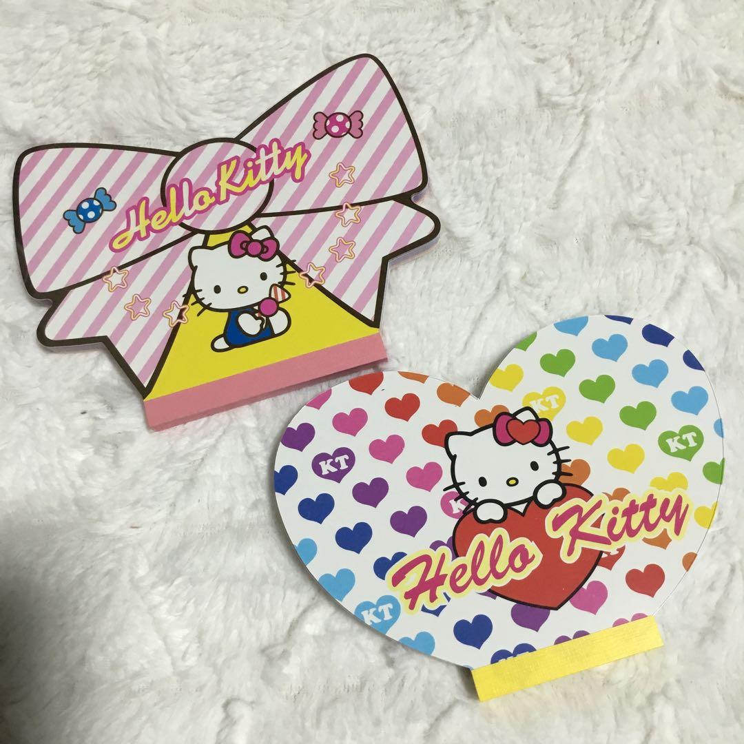 キティちゃん　ハート　りぼん