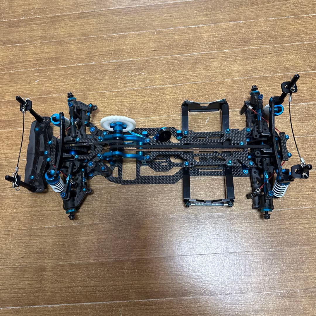 カーボン RCカーシャーシ ブラック