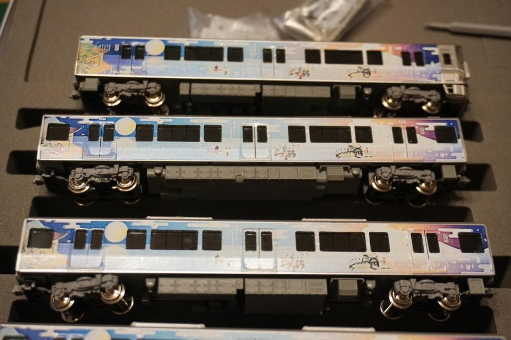 KATO 225系 びわこおおつ紫式部とれいん ラッピング仕様 6両