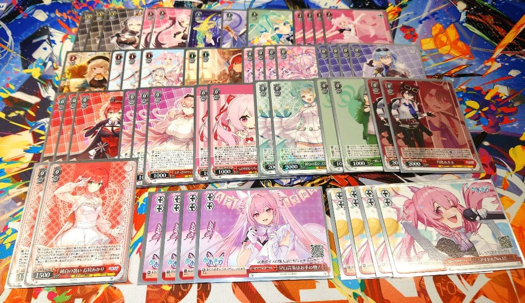 ヴァイスシュヴァルツ あおぎり高校 8ドラ デッキ