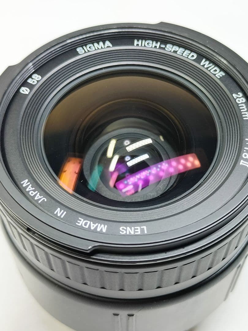 【動確/美品】SIGMA HS WIDE 28mm F1.8Ⅱ ニコンFマウント