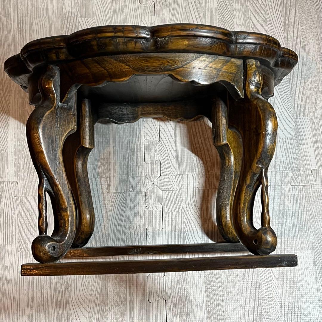 李朝 木製 ソバン ちゃぶ台 ビンテージ 骨董 韓国伝統工芸品 民藝