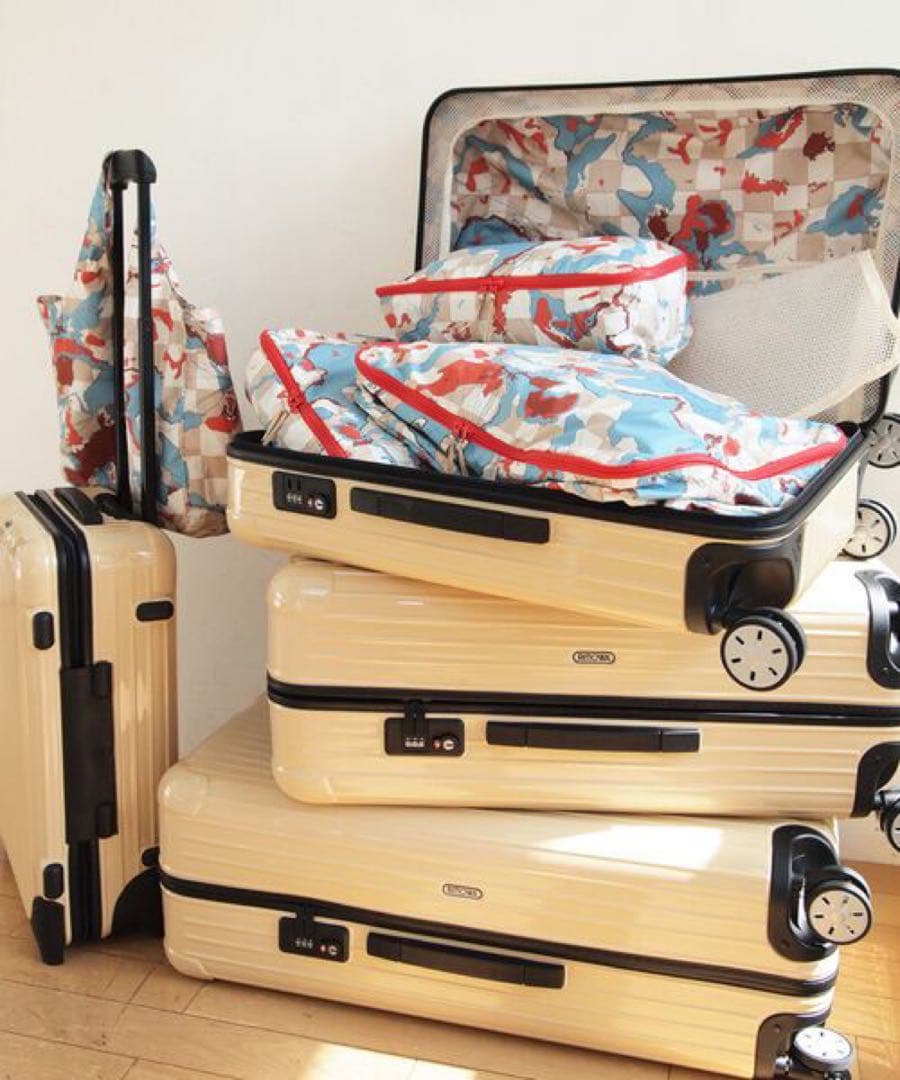 リモワ×ユナイテッドアローズ 2輪 キャリーケース ミルクティー