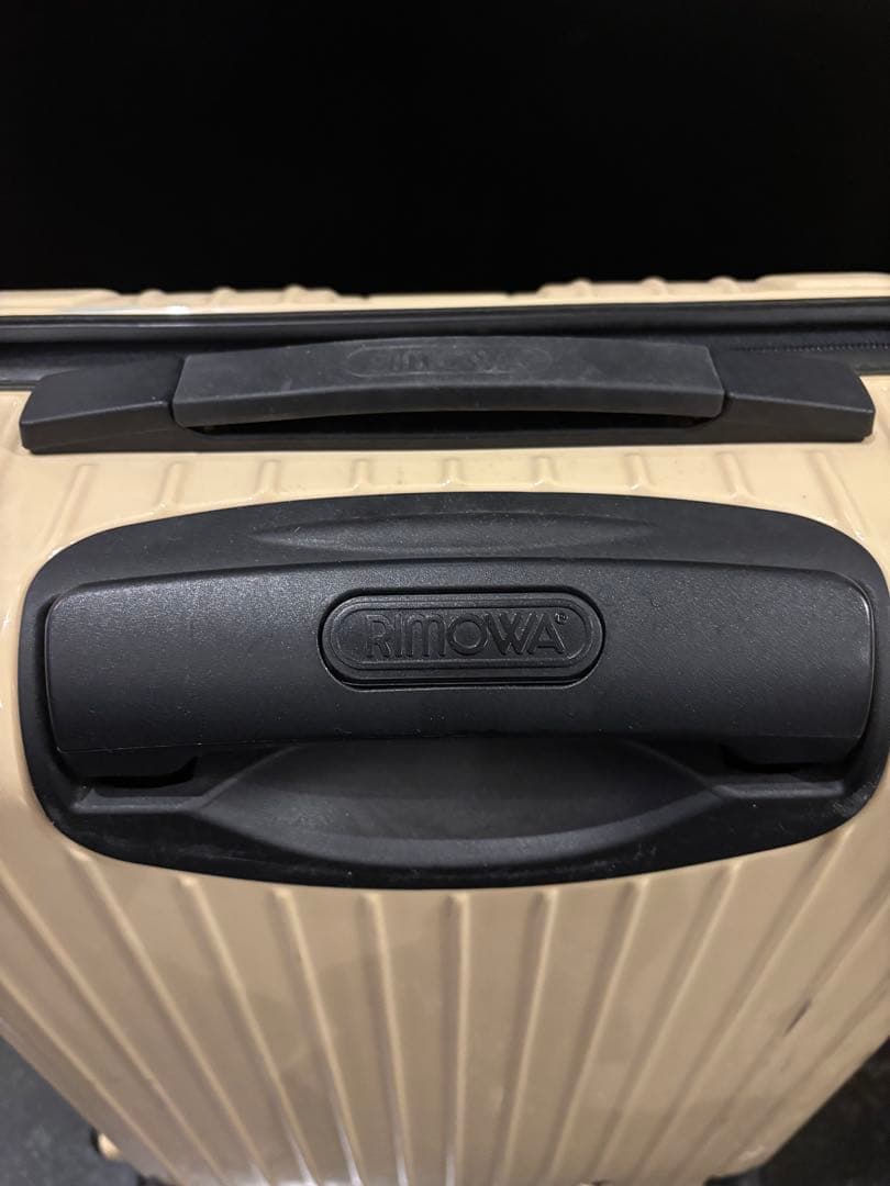 リモワ×ユナイテッドアローズ 2輪 キャリーケース ミルクティー