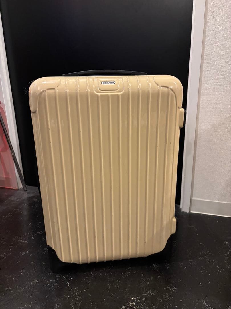 リモワ×ユナイテッドアローズ 2輪 キャリーケース ミルクティー