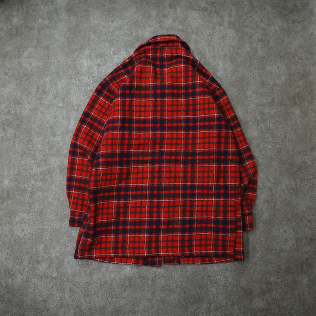 PENDLETON 70s USA製 ウールチェックジャケット TALL