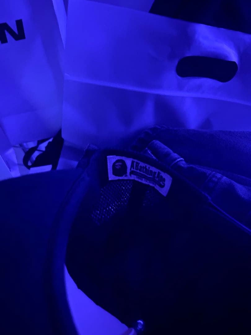 bape エイプ キャップ 黒