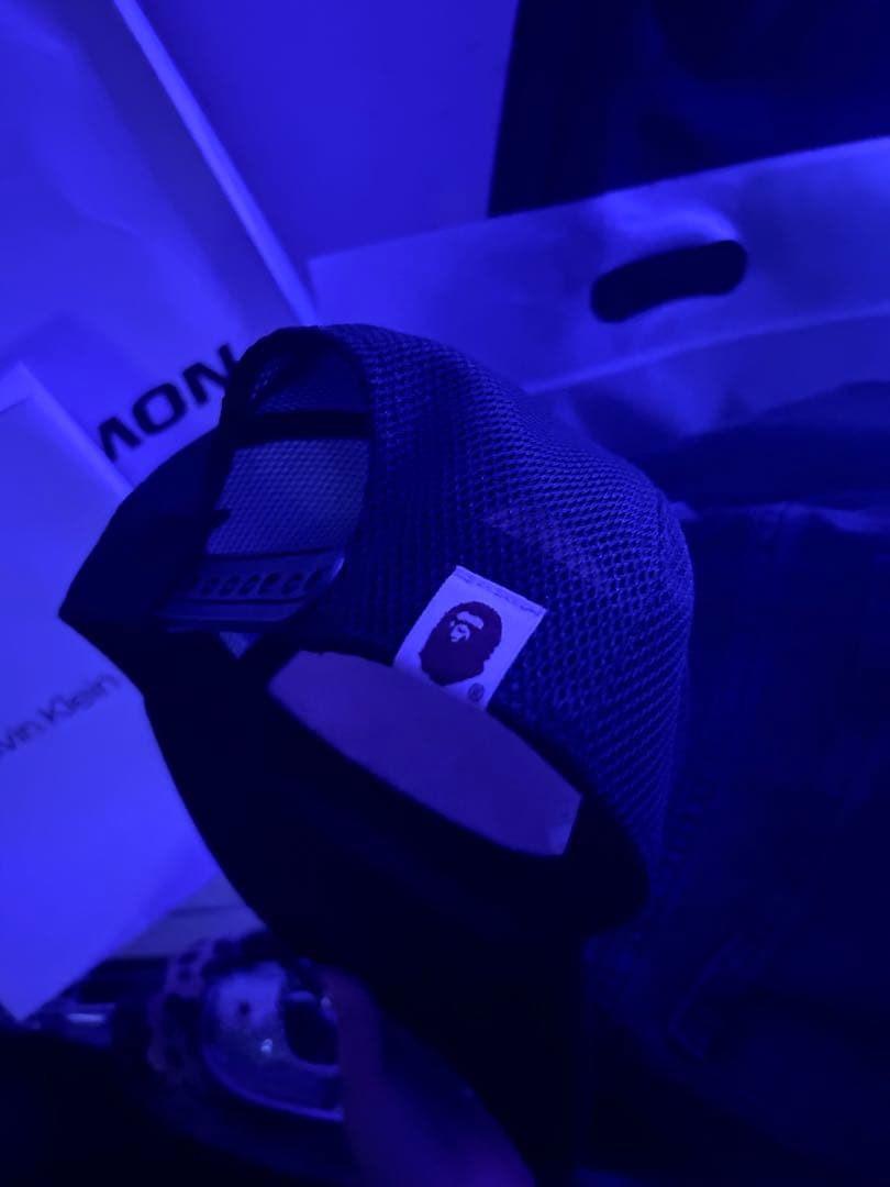 bape エイプ キャップ 黒