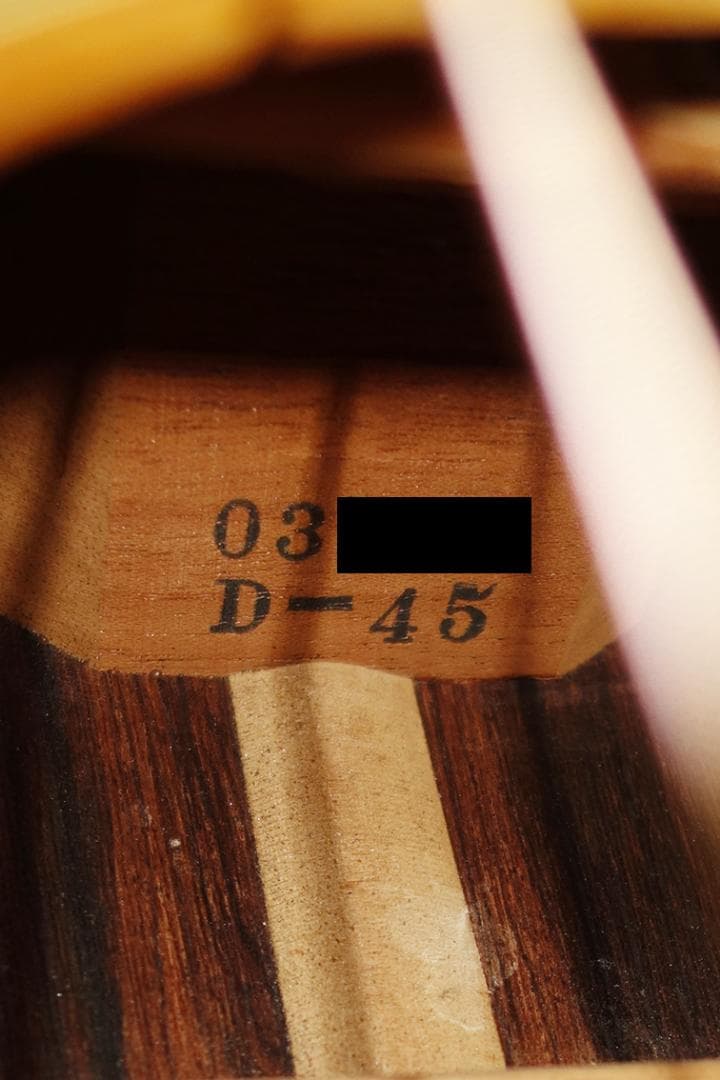 黒澤楽器（黒澤常三郎）　D-45　ハカランダ単板