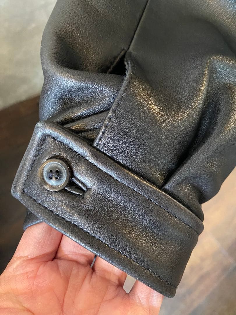 24AW】HERILL/ Lamb leather Jacket 2