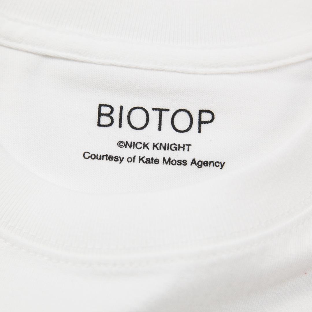 新品 Nick Knight for BIOTOP 25SS フォトTシャツ L