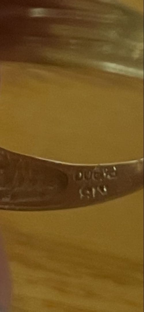 K18 プラチナ900リングウェーブデザイン