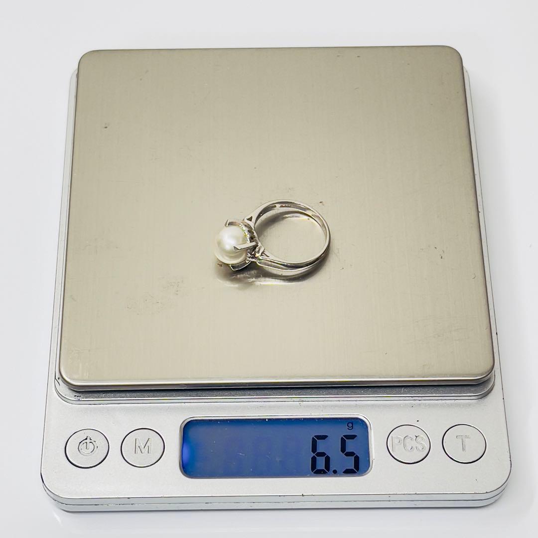 田崎真珠　TASAKIタサキ　アコヤ本真珠pt900リング