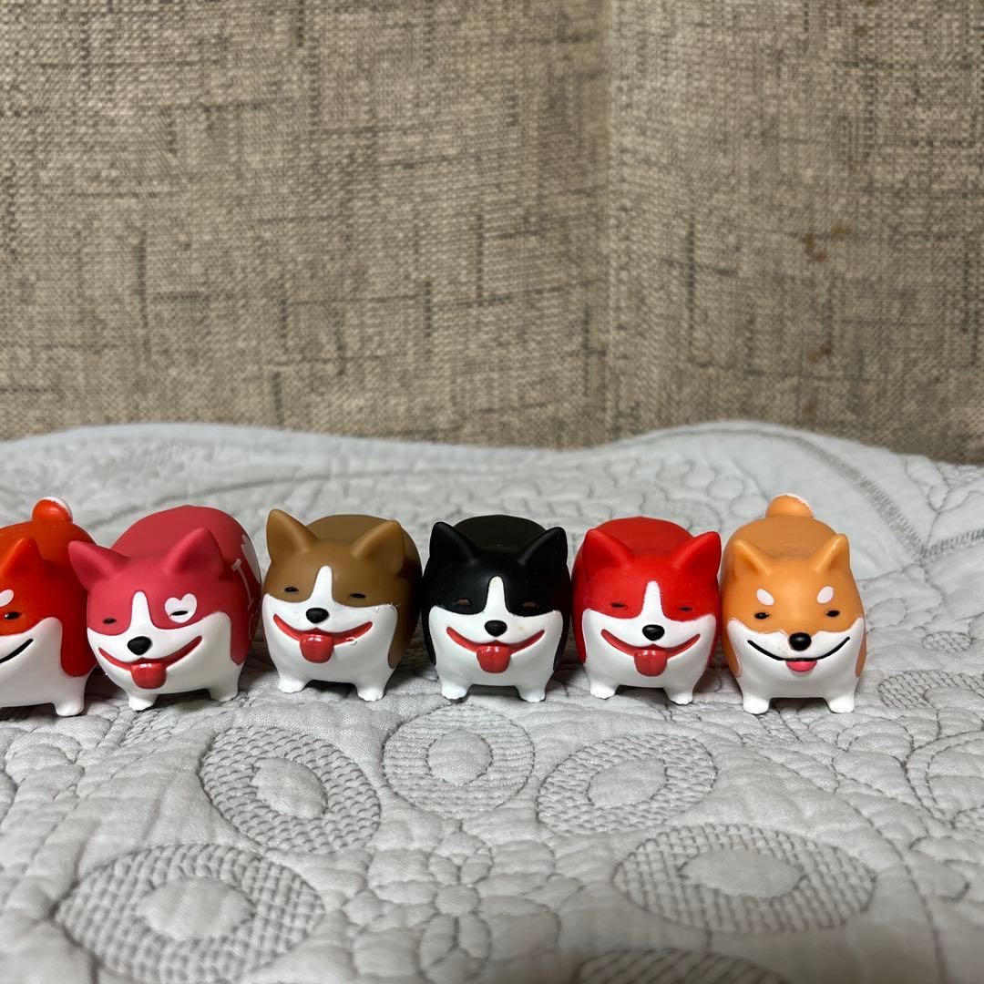 コーギー　柴犬　フィギュア　一式　ガチャポン　景品