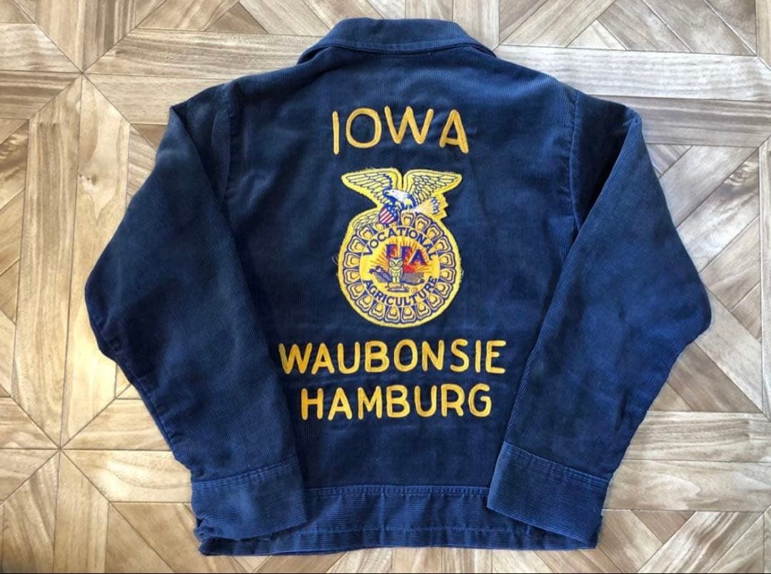 FFAファーマーズジャケットvintage古着38農業