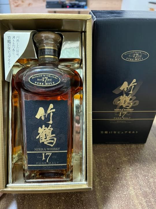ニッカ ピュアモルト 竹鶴 17年 700ml