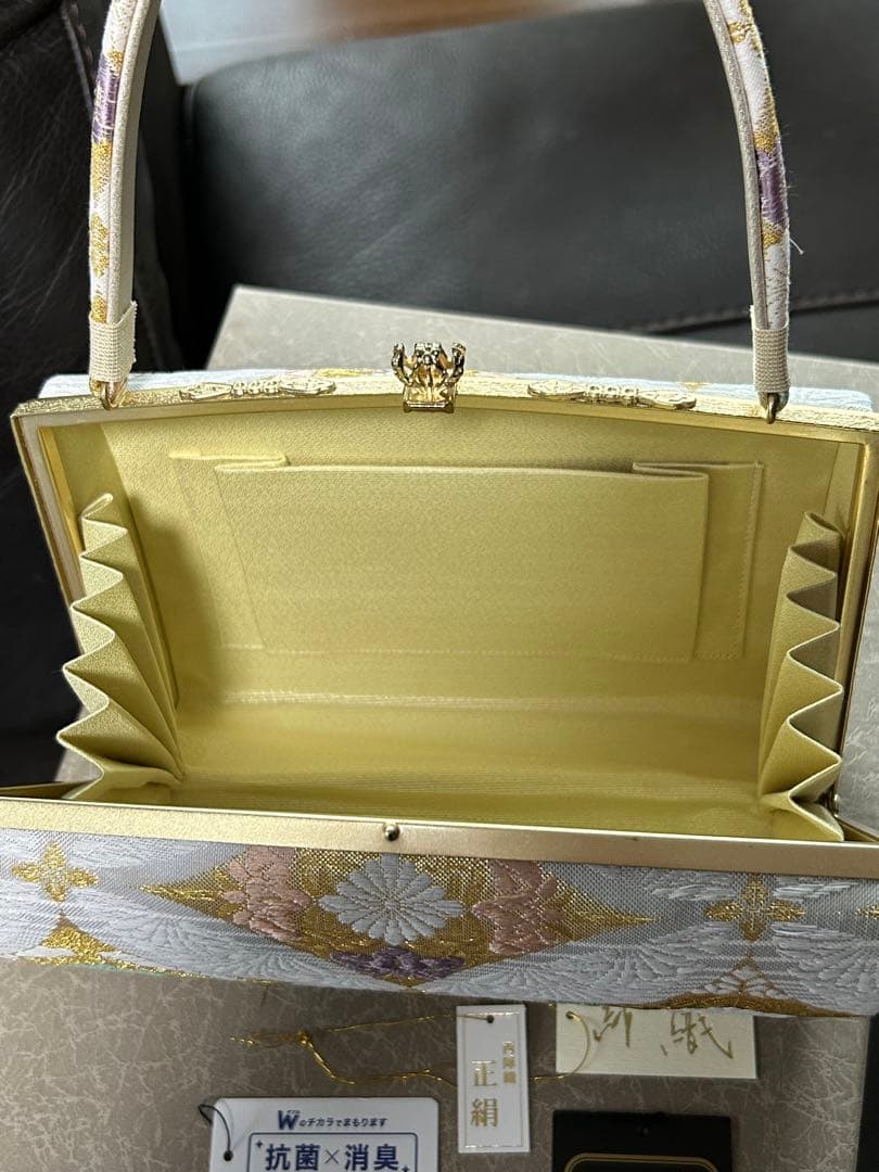 美品 草履バッグ 沙織 Ｌサイズ 足袋付