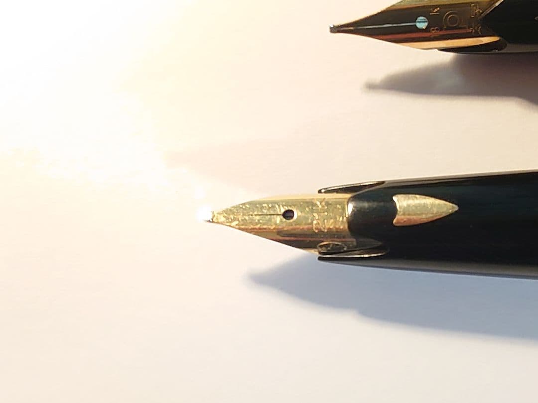 昭和レトロ 万年筆 14k/18k/21k 太字 ズーム ３本セット