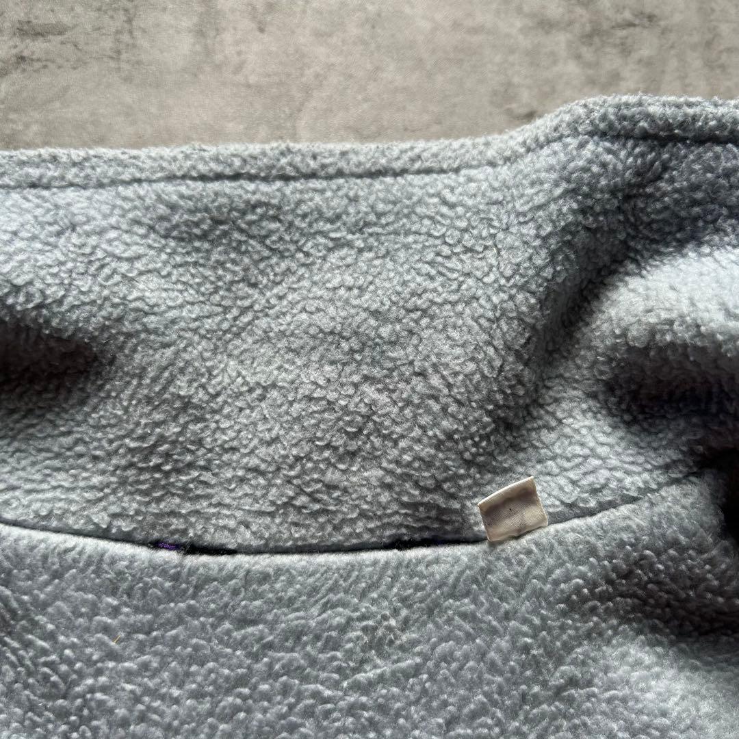 80s パタゴニア シェルドシンチラベスト USA製 ネイビー M 三角タグ