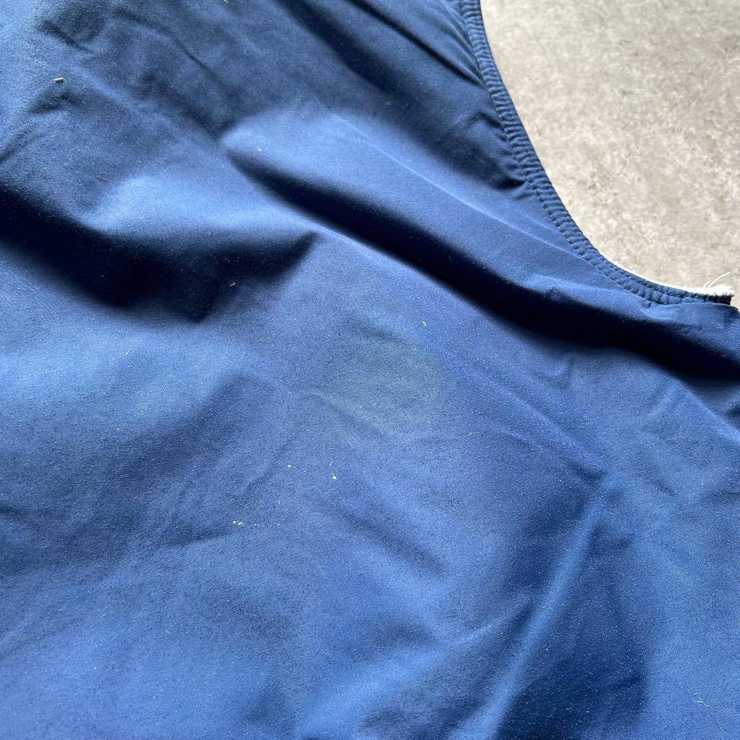 80s パタゴニア シェルドシンチラベスト USA製 ネイビー M 三角タグ