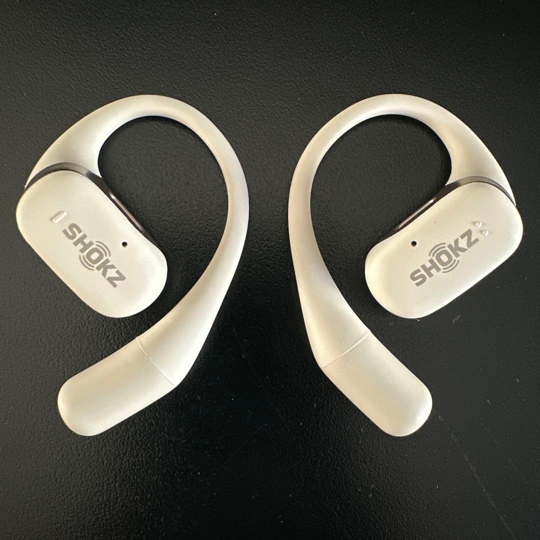 【中古美品】【海外版】Shokz OpenFit骨伝導ワイヤレスイヤホンT910