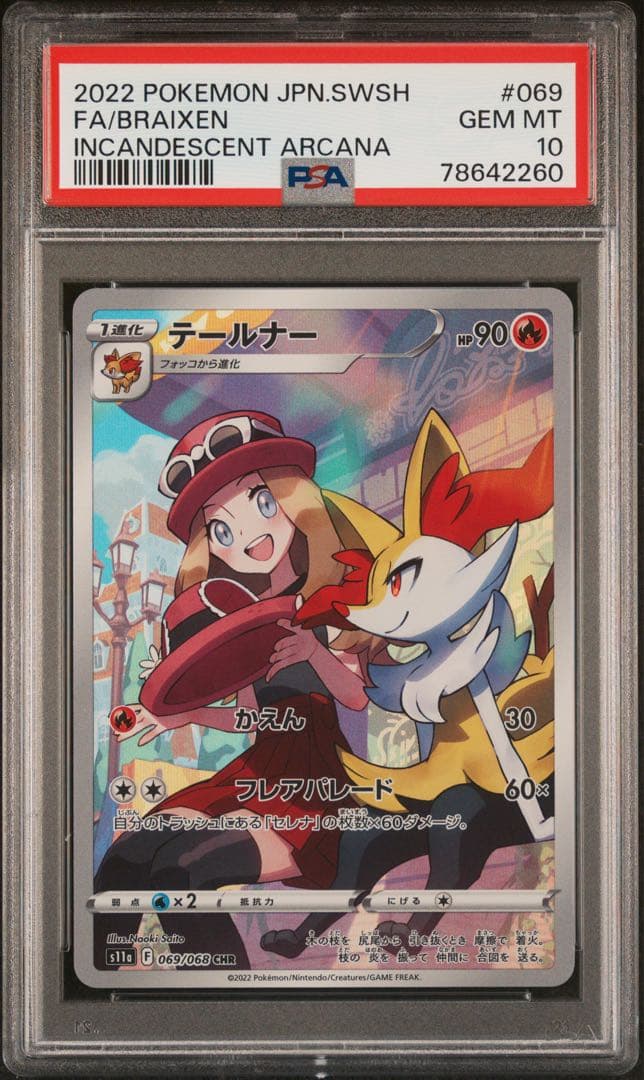 テールナーchr PSA10