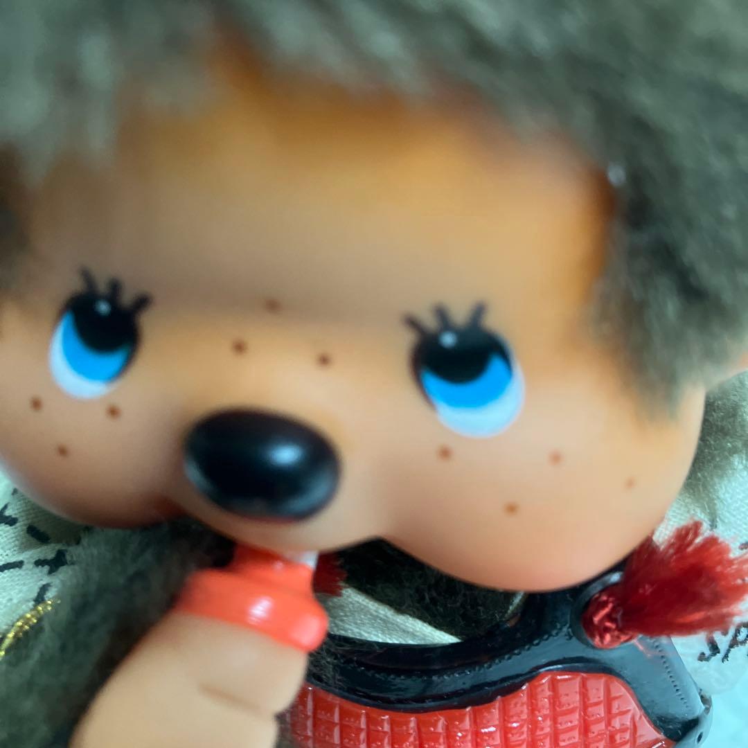 モンチッチ　ぬいぐるみ　キャラクターグッズ　初期剣道着タイプ　昭和　セキグチ