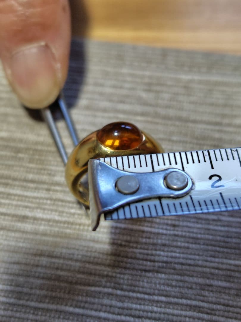 ティファニー　ヴィンテージリング 51　シトリン　18金　説明必読願います