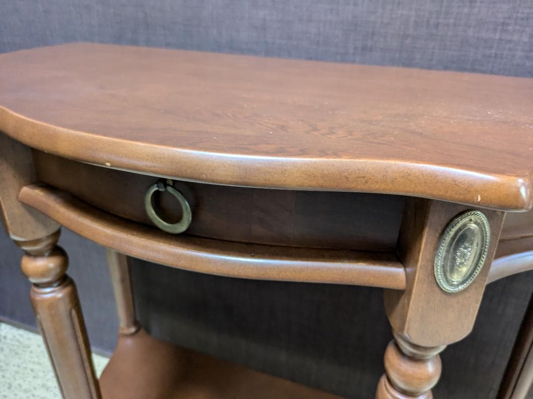 710　 コンソールテーブル 猫脚　W790 D390 H760