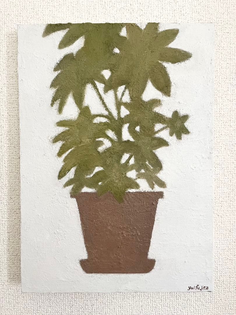 油彩画　カポック