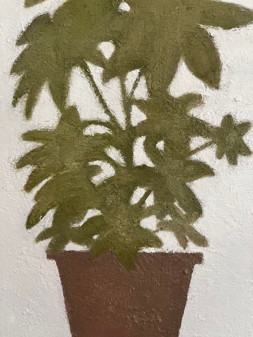 油彩画　カポック