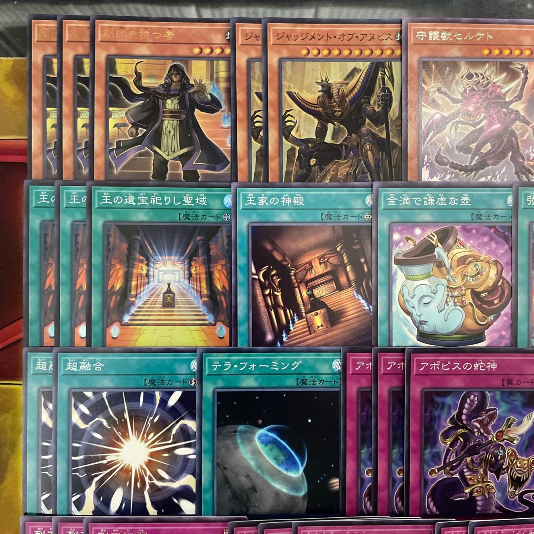 大会優勝構築 リシドデッキ 刻印を持つ者 王の遺宝祀りし聖域 聖神蛇アポピス