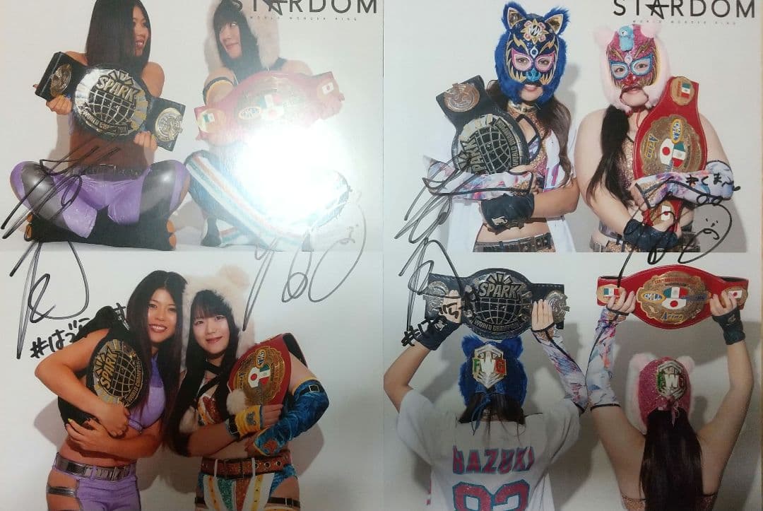 FWC Wベルトポートレート2種セット 直筆サイン