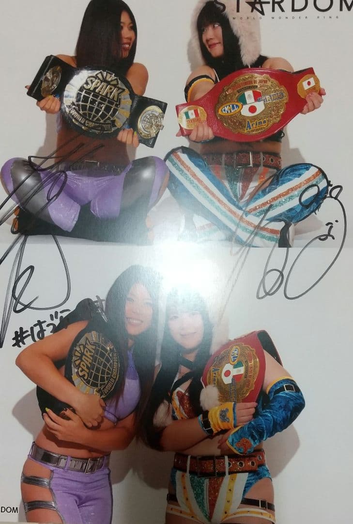 FWC Wベルトポートレート2種セット 直筆サイン