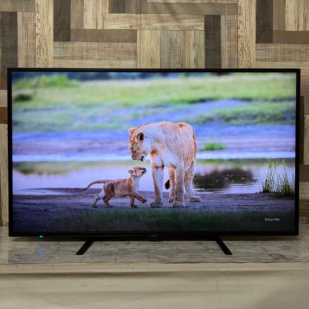 しまさん専用全国送料込。去年購入。耐久性抜群NEC49型4Kモニタースピーカー付