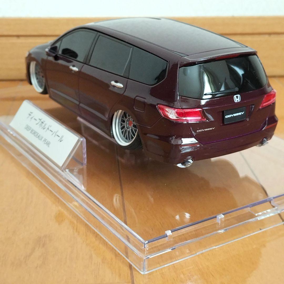 1/24　ホンダ　オデッセイ　RB3　カラーサンプル　模型　車高短　加工　改造