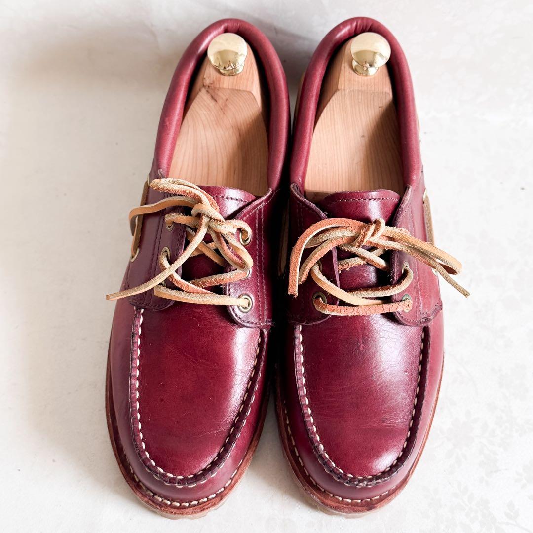 【REGAL リーガル】デッキシューズ 3eye 赤茶 660AH 26cm