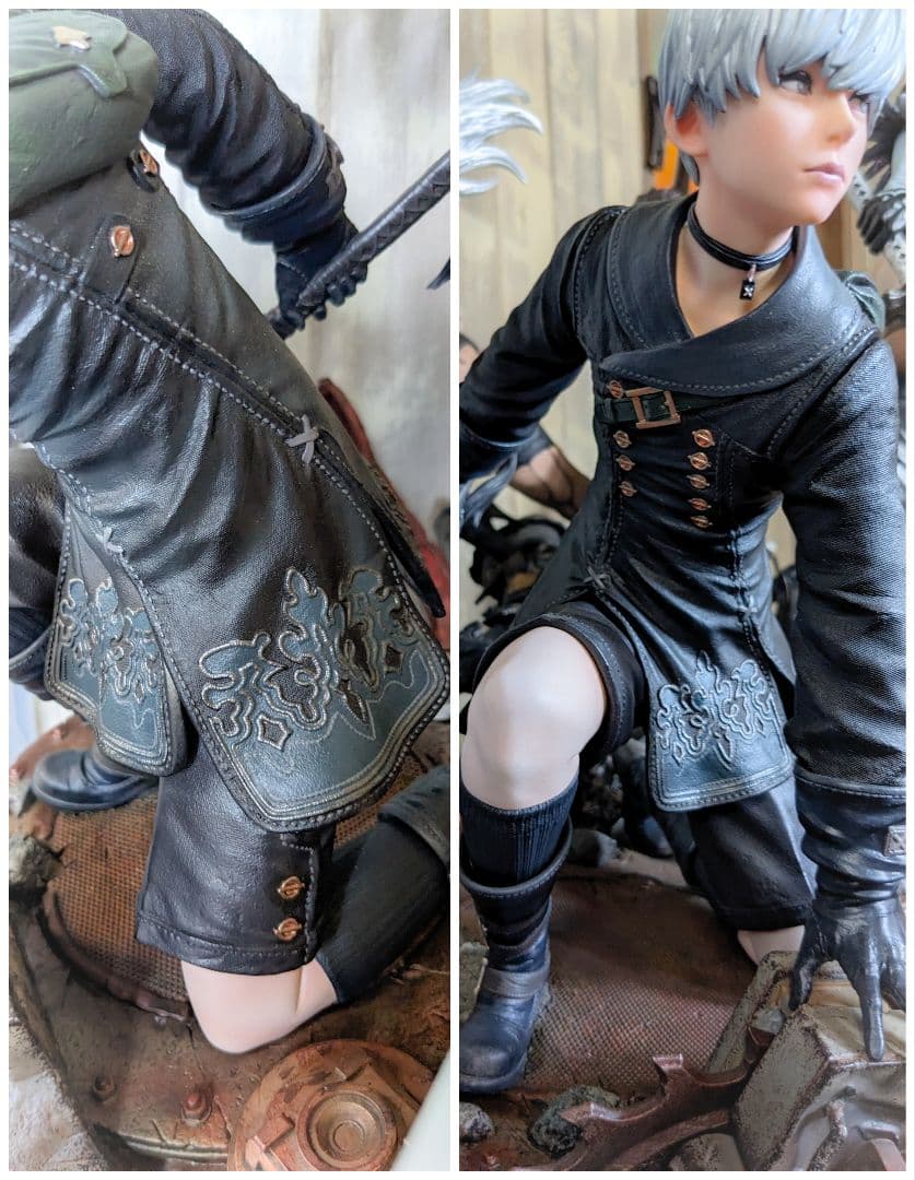 【訳あり】ニーアオートマタ 1/4スケール スタチュー　DX版